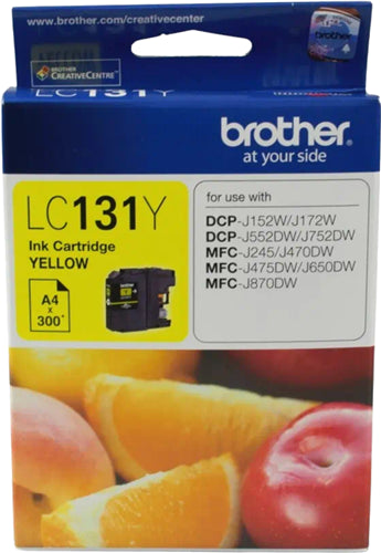 Brother LC-131Y ink cartridge 1 pc(s) Original Yellow
