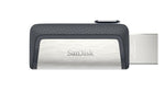 SanDisk Ultra Dual Drive USB Type-C USB flash drive 64 GB USB Type-A / USB Type-C 3.2 Gen 1 (3.1 Gen 1) Black, Silver