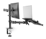Brateck LDT12-C1M2KN notebook stand Notebook & monitor arm Black