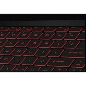 Gaming Laptop with Backlit red light keyboard